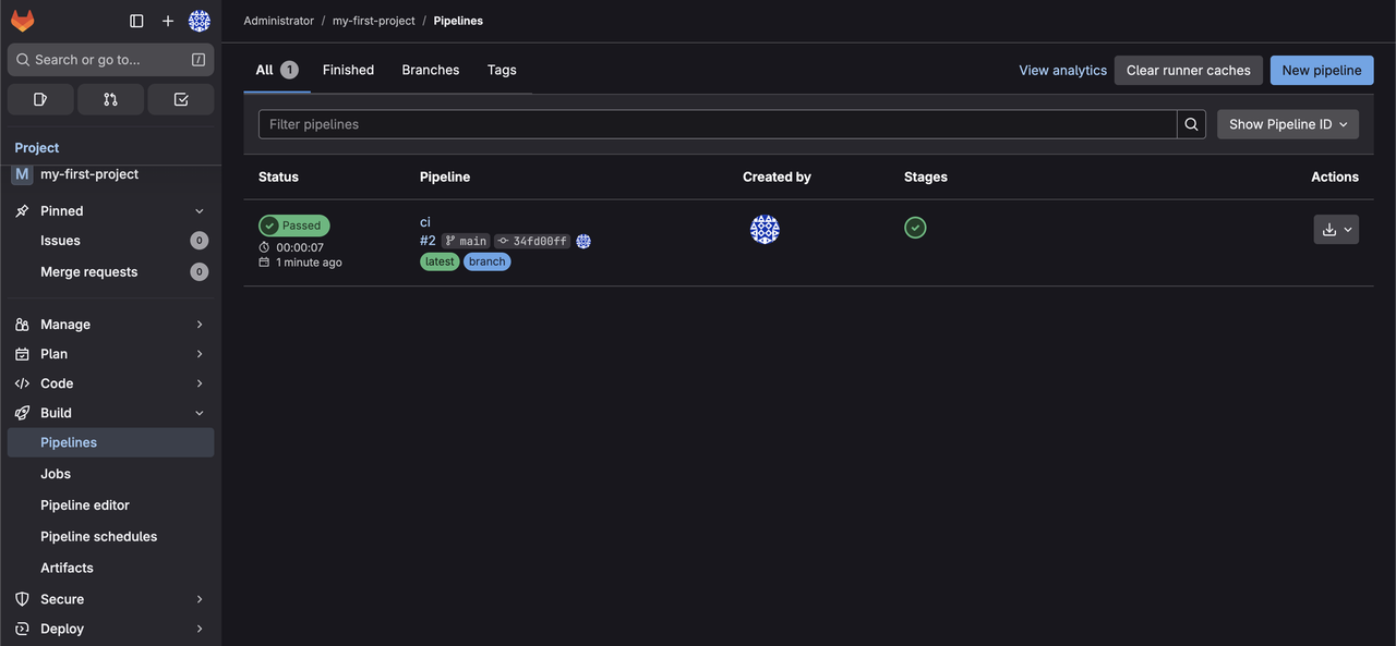 Verify Pipeline