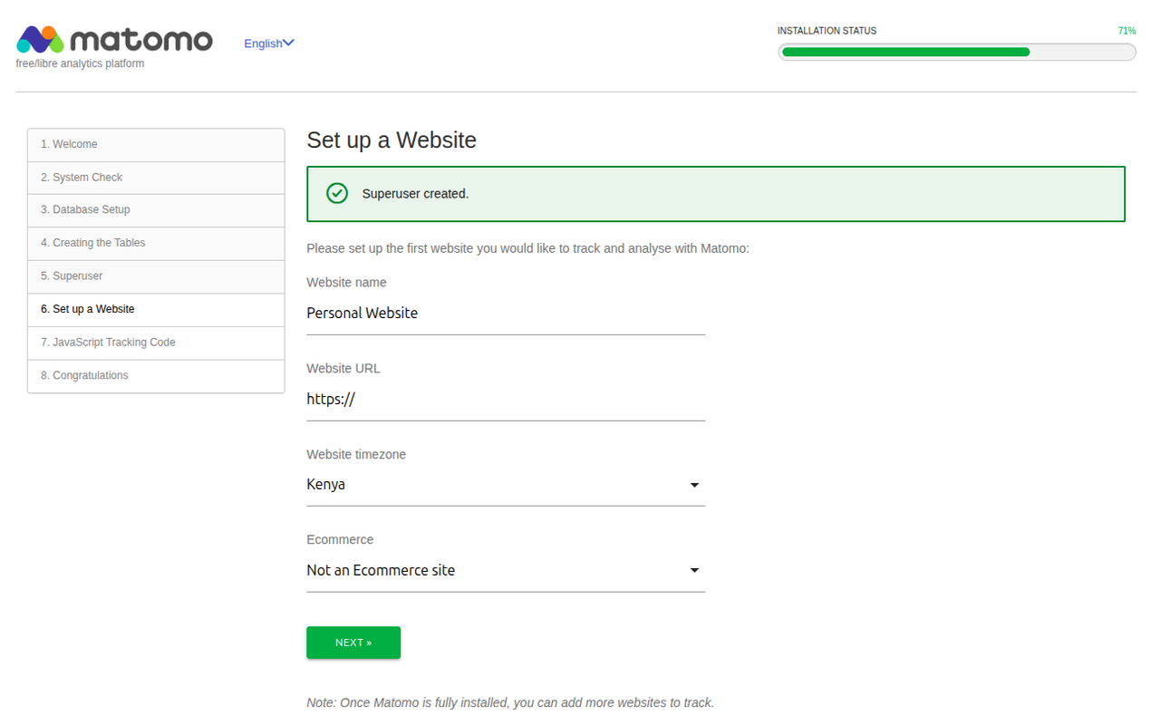 First Website