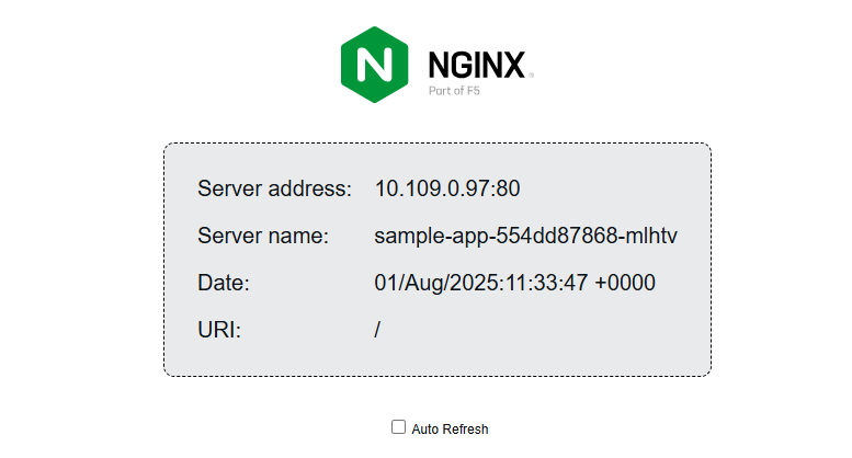 Verify Node IP changes
