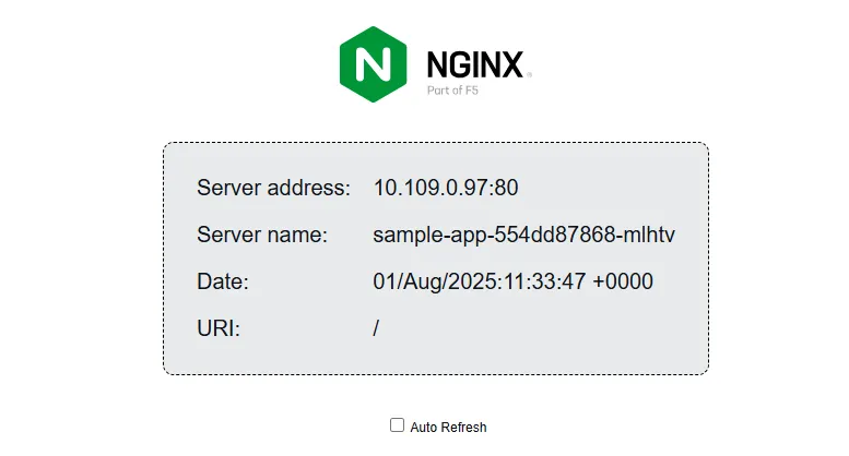 Verify Node IP changes
