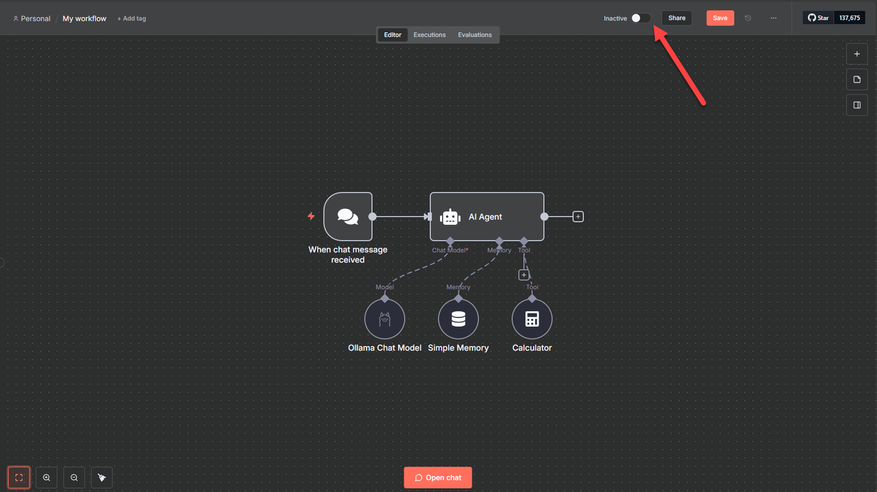 Activate the AI Workflow