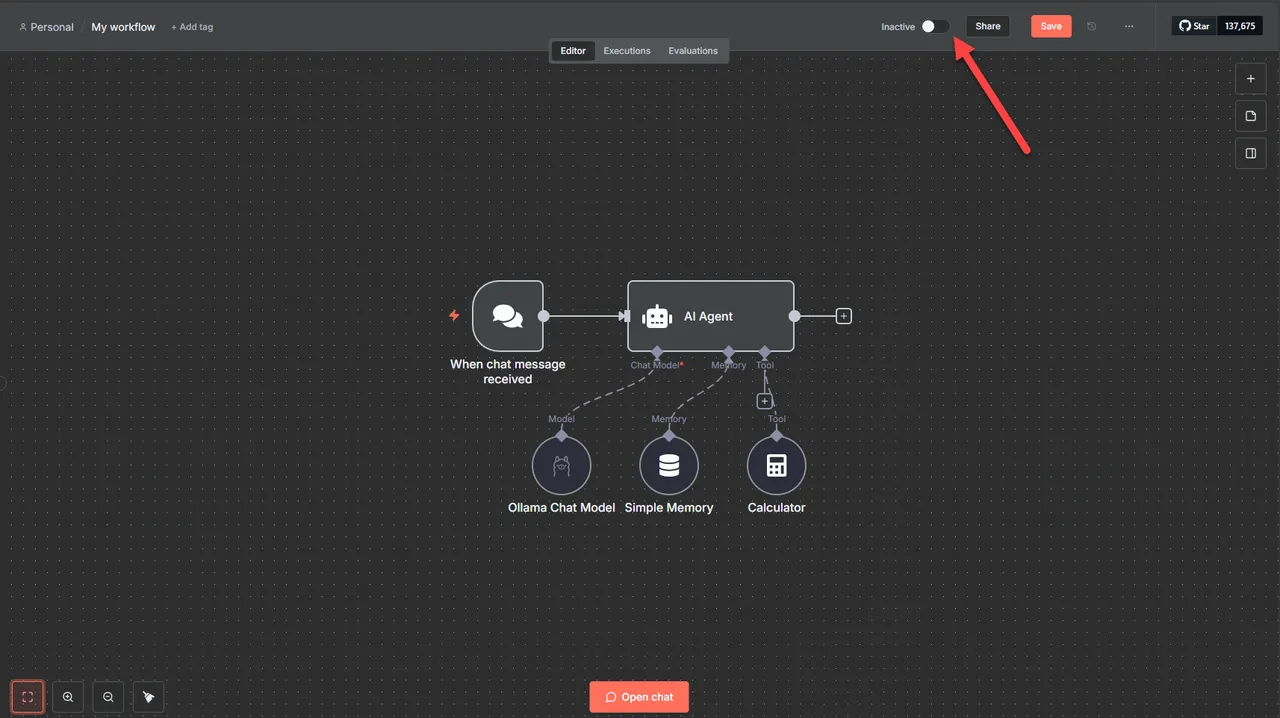 Activate the AI Workflow