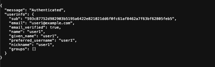 Application After Login