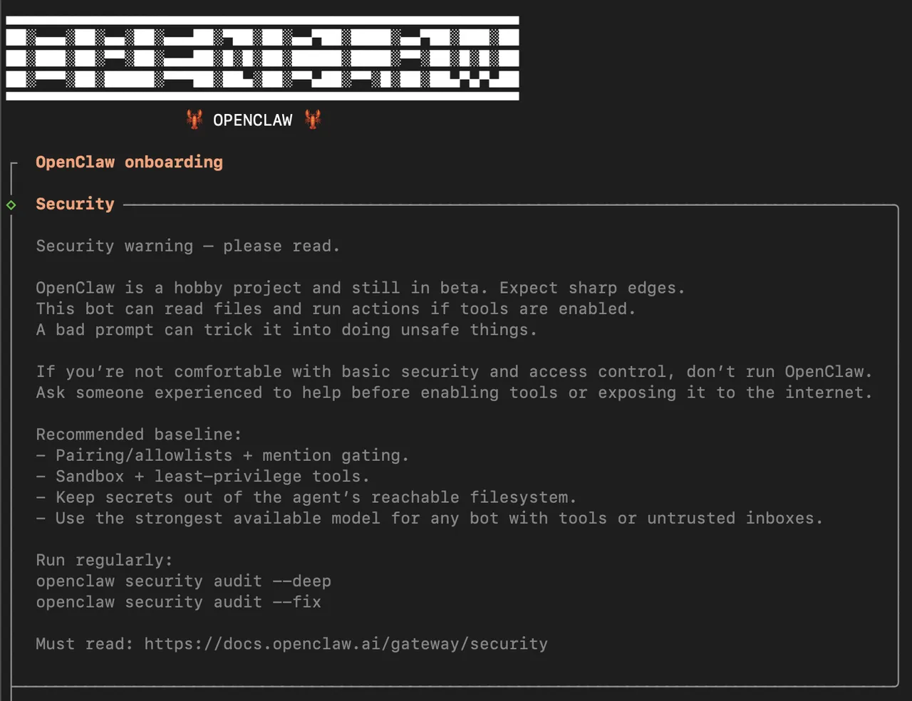 OpenClaw Setup Wizard