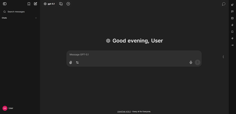 LibreChat Dashboard