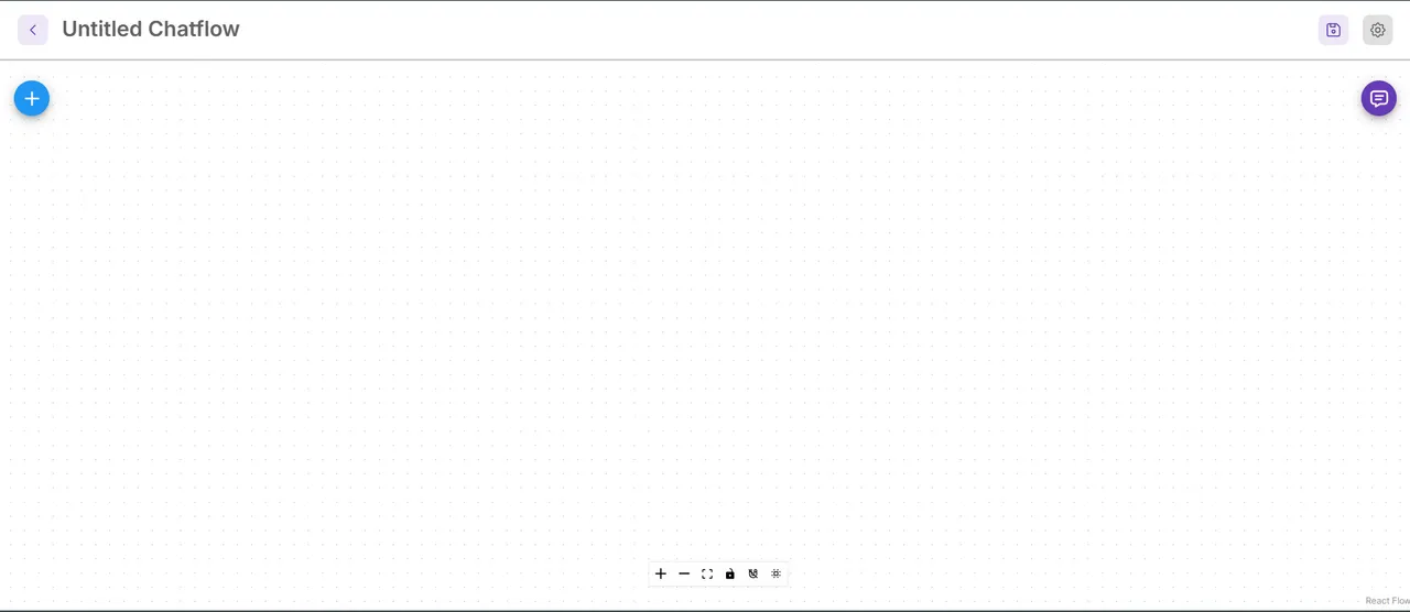 Flowise Blank Canvas